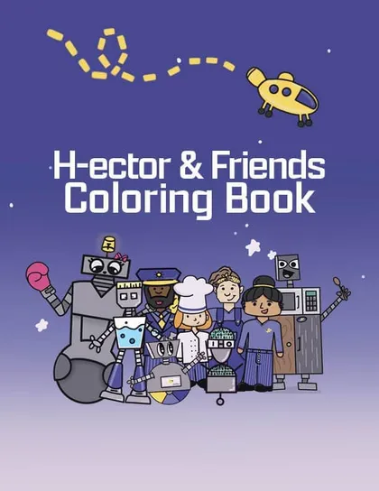 H-ector & Friends Coloring Book cover