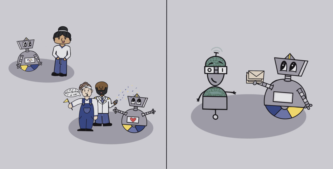 Illustrated page from V-ector's Surprise Problem